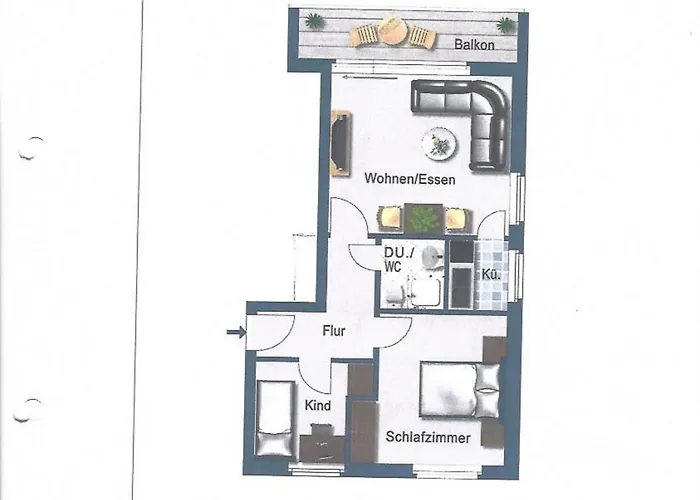 Toern 33 公寓 比苏姆